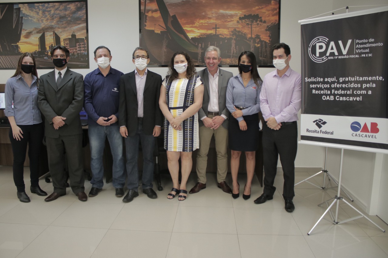 OAB Cascavel agora possui Ponto de Atendimento Virtual da Receita Federal